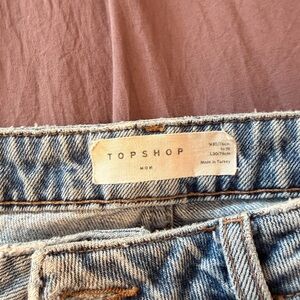 Topshop Light Blue Mom Jeans